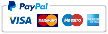 Betal sikkert med kort via Paypal