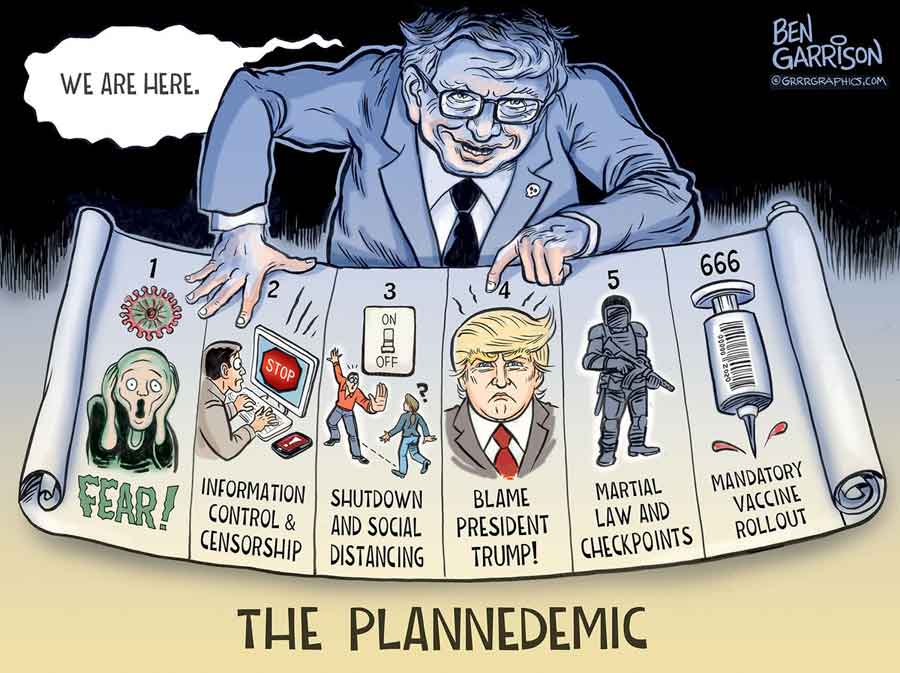 plandemic Bill Gates planlagte pandemi